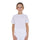 Equestro Girls' Basic Cotton T-Shirt With Tone On Tone Logo #colour_white
