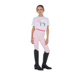 Equestro Girls' Head In The Clouds Cotton T-Shirt #colour_white