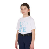 Girls' Love cotton T-shirt