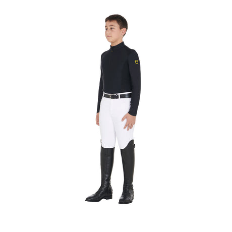 Boys' training base layer in technical fabric