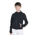 Kids' slim fit softshell jacket in technical fabric