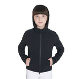 Kids' slim fit softshell jacket in technical fabric