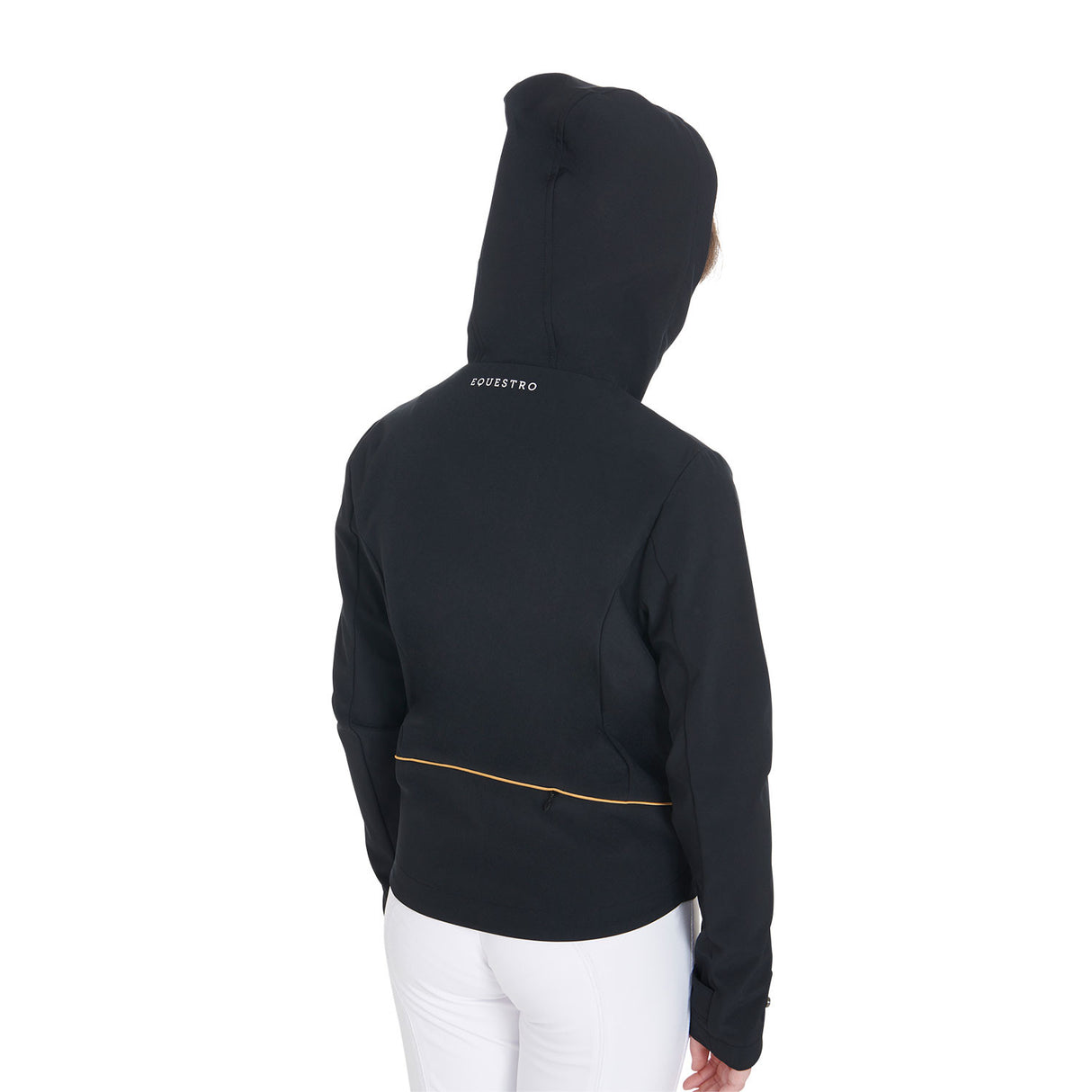 Kids' slim fit softshell jacket in technical fabric