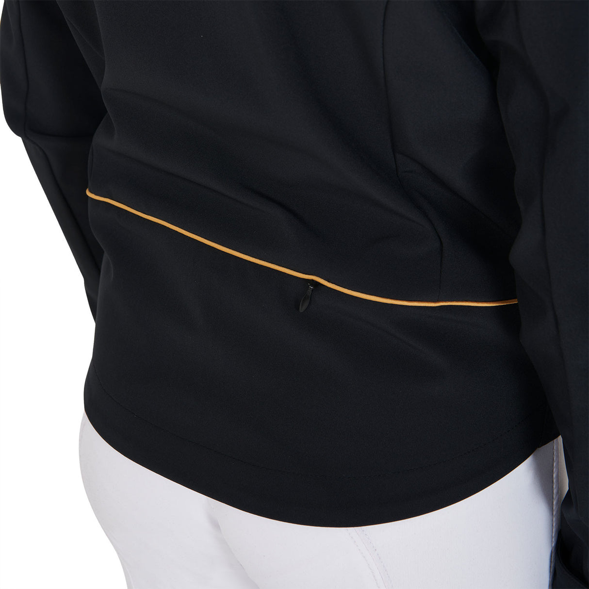 Kids' slim fit softshell jacket in technical fabric