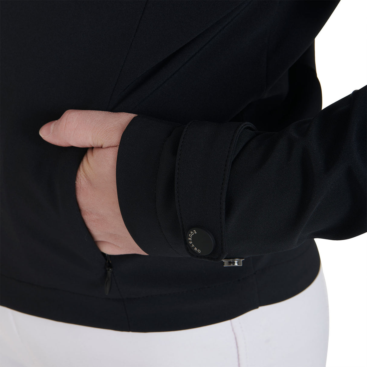 Kids' slim fit softshell jacket in technical fabric