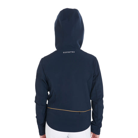 Kids' slim fit softshell jacket in technical fabric