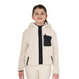 Kids' fleece sweatshirt with front zip