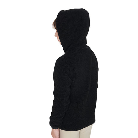 Kids' fleece sweatshirt with front zip