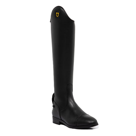 Kids' boots in coated microfibre