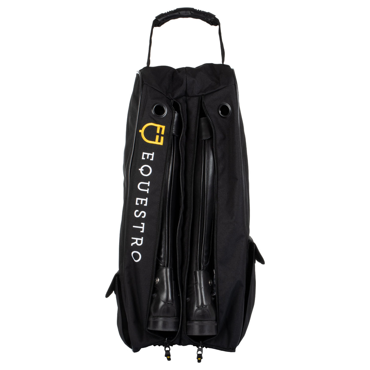 Equestro Boot And Helmet Bag With Two Zippers