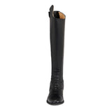 Unisex boots with laces and back zip