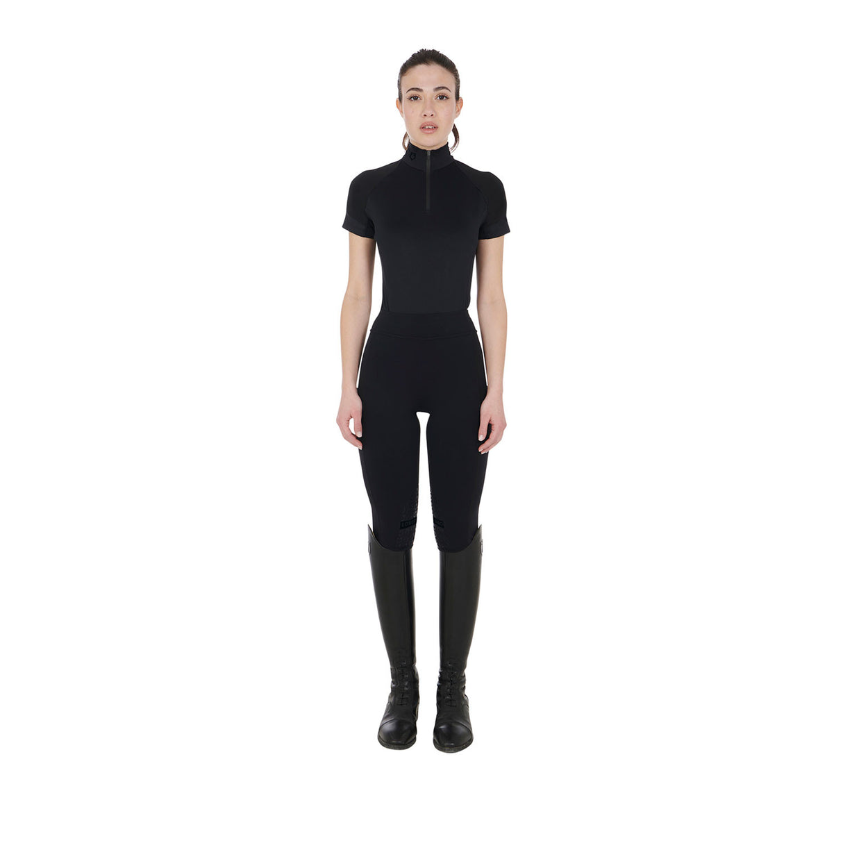 Women's slim fit short sleeve base layer