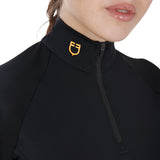 Women's slim fit short sleeve base layer