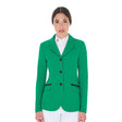 Women's competition jacket three buttons perforated fabric