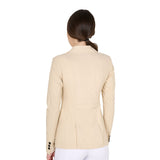 Women's competition jacket three buttons perforated fabric