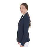 Women's competition jacket three buttons perforated fabric