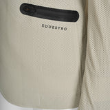 Women's competition jacket four buttons perforated fabric