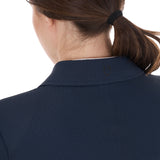 Women's competition jacket four buttons perforated fabric