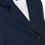 Women's competition jacket four buttons perforated fabric