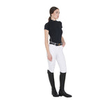 Equestro Women's Slim Fit Technical Training Polo Shirt