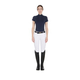 Equestro Women's Slim Fit Technical Training Polo Shirt