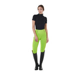 Equestro Women's Slim Fit Full Grip Leggings