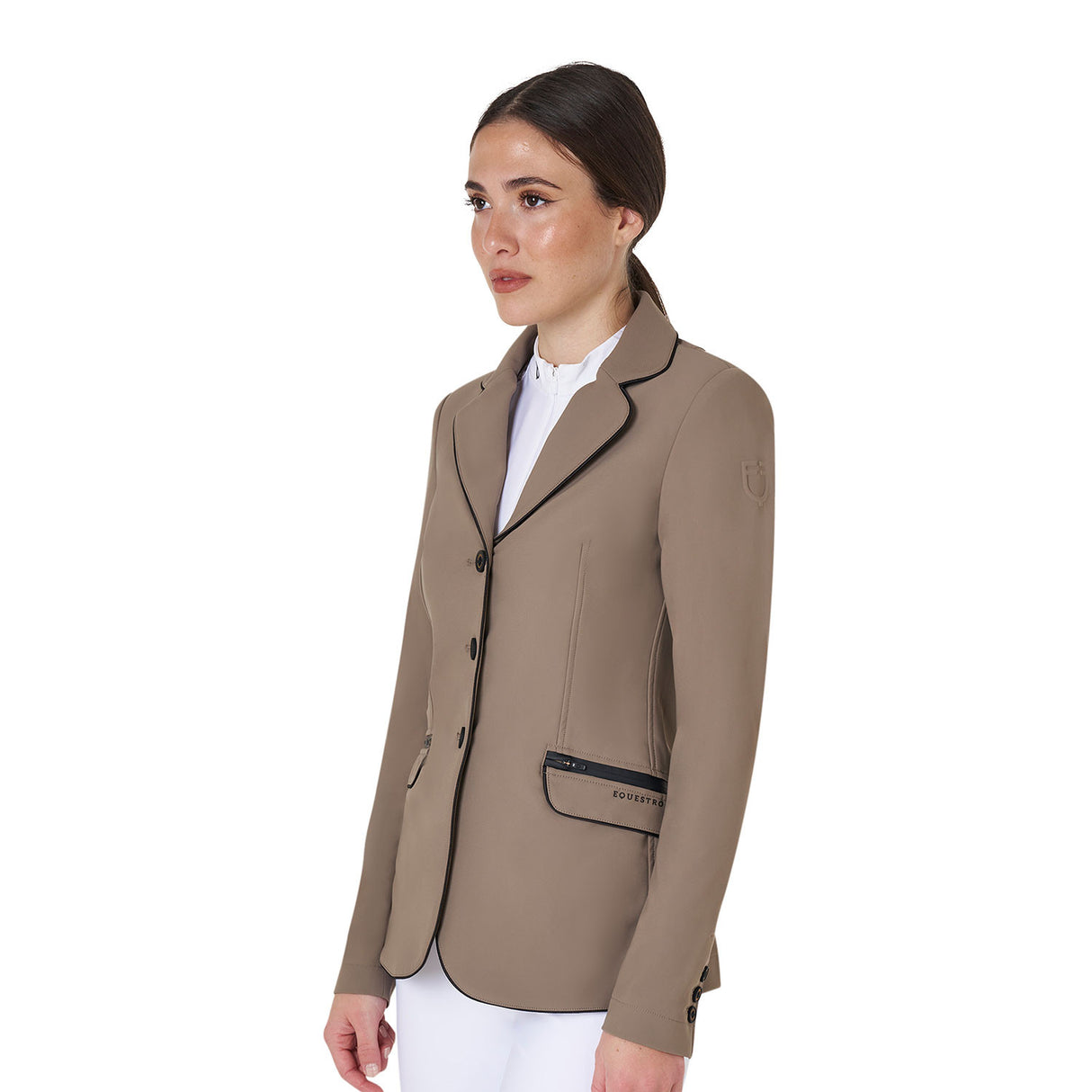 Women's competition jacket in technical fabric