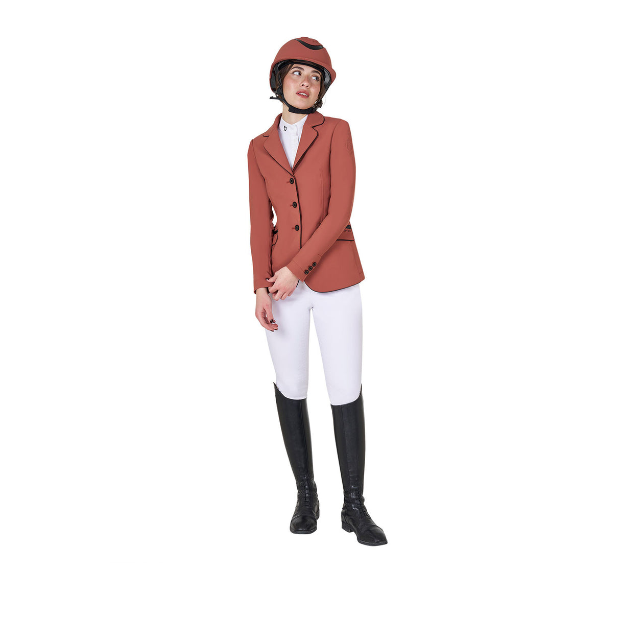 Women's competition jacket in technical fabric