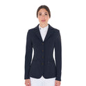 Women's competition jacket with contrasting embroidered logo