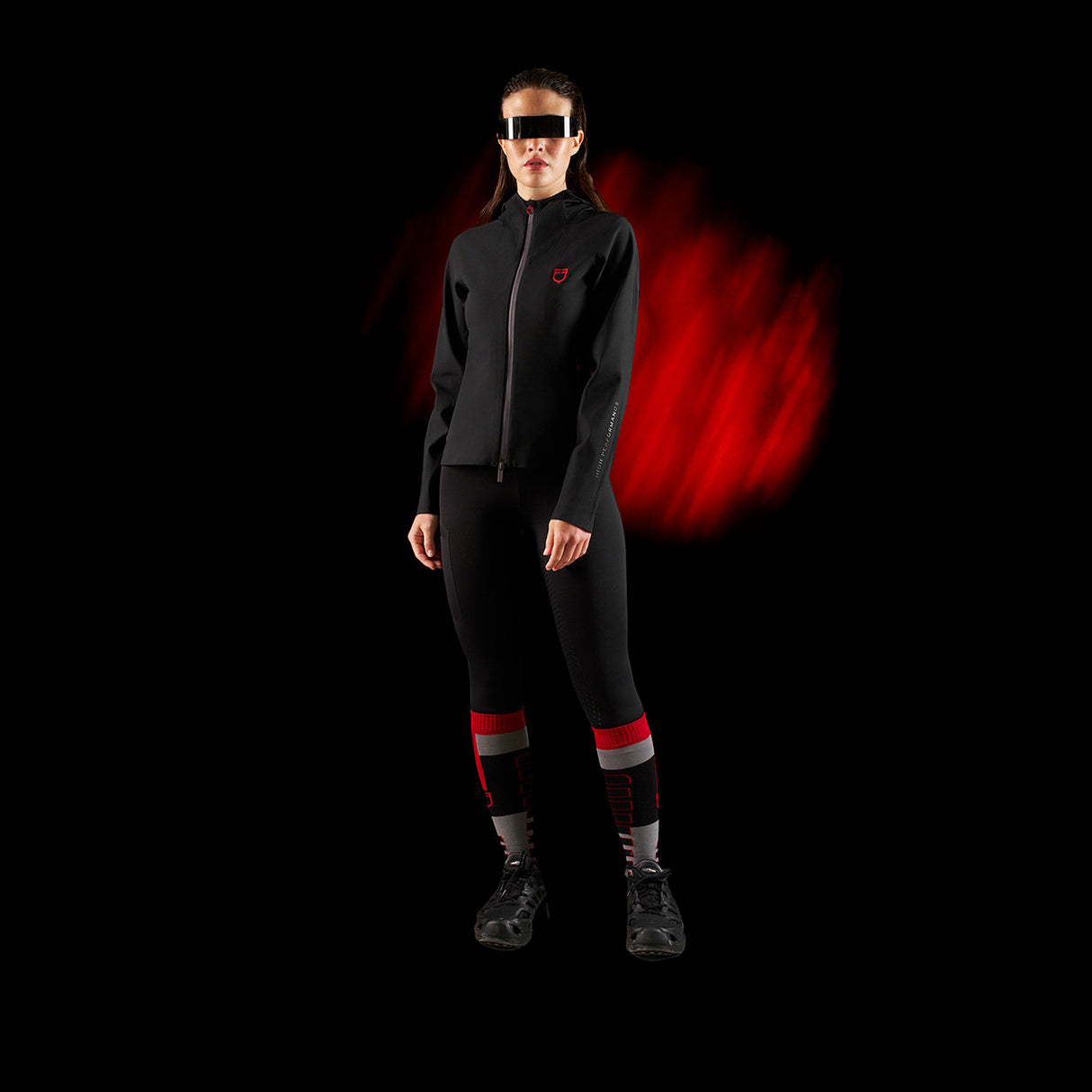 Equestro Ridertechnology women's technical hooded sweatshirt