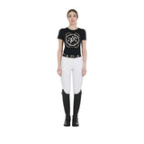 Women's full grip high waisted breeches with fleece lining inside