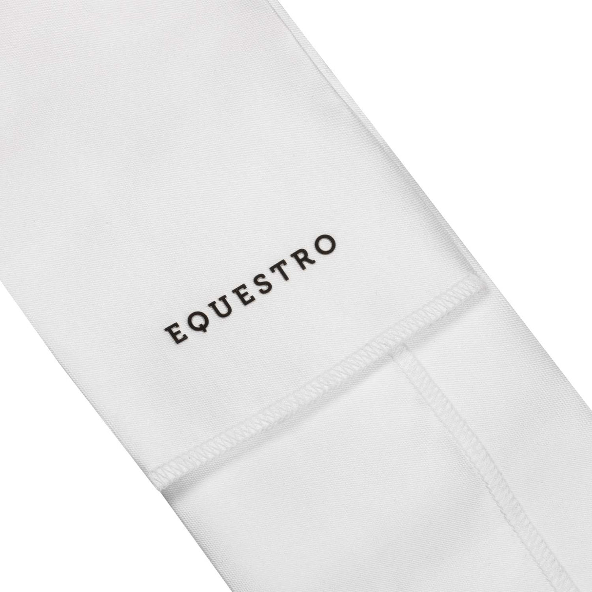 Equestro Dressage Plastron Rhinestone Logo
