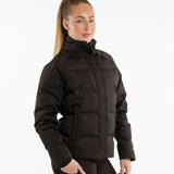 EQUIDRY Women's Talia Waterproof Puffer Jacket #colour_brown