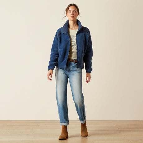 Ariat Women's Lafayette Ful Zip Sweatshirt #colour_big-dipper