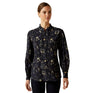 Ariat Women's Cricklade Blouse #colour_navy-floral-print