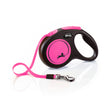 Flexi New Neon Tape Dog Lead #colour_pink