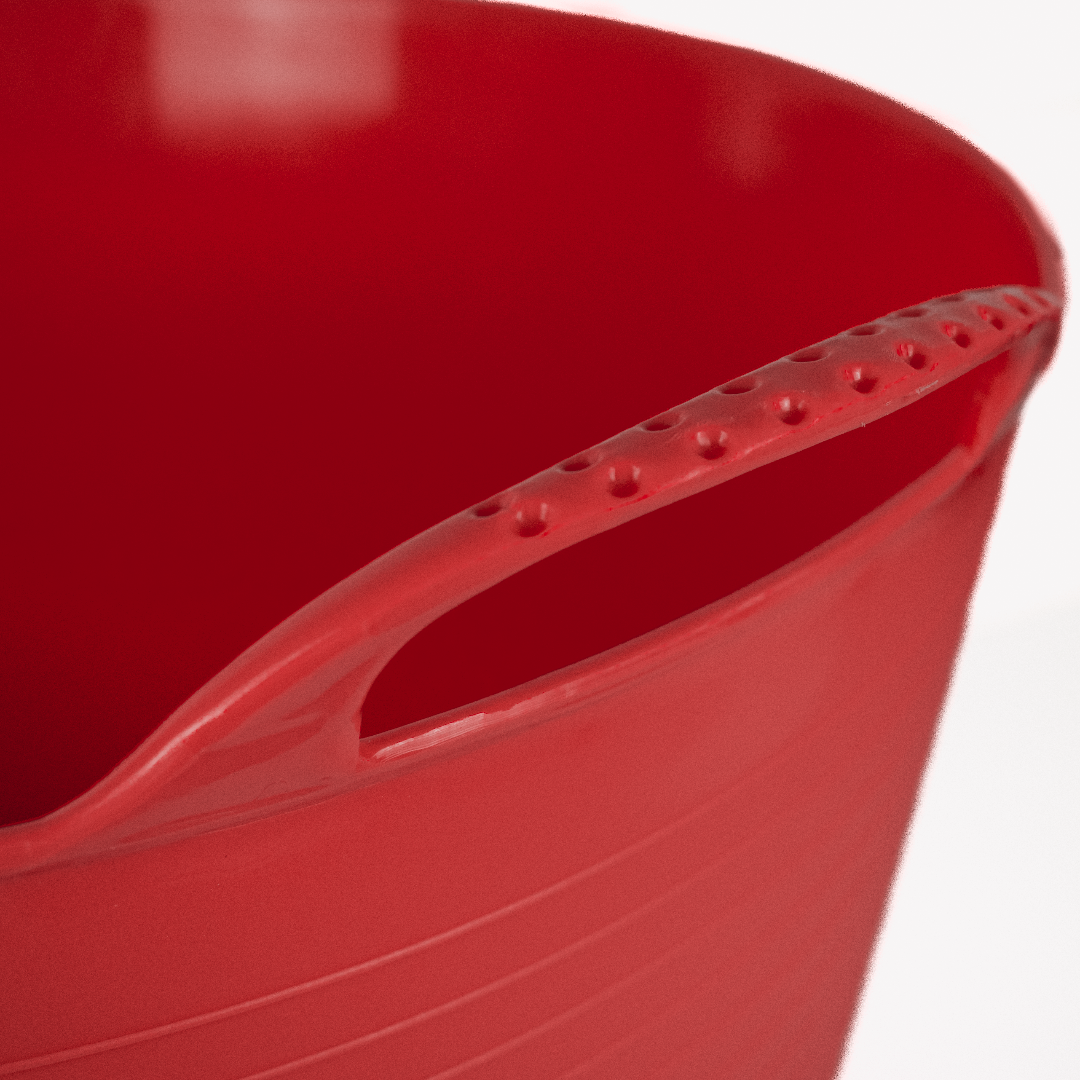 GS Equestrian & Country Flexible Tub 40L #colour_red