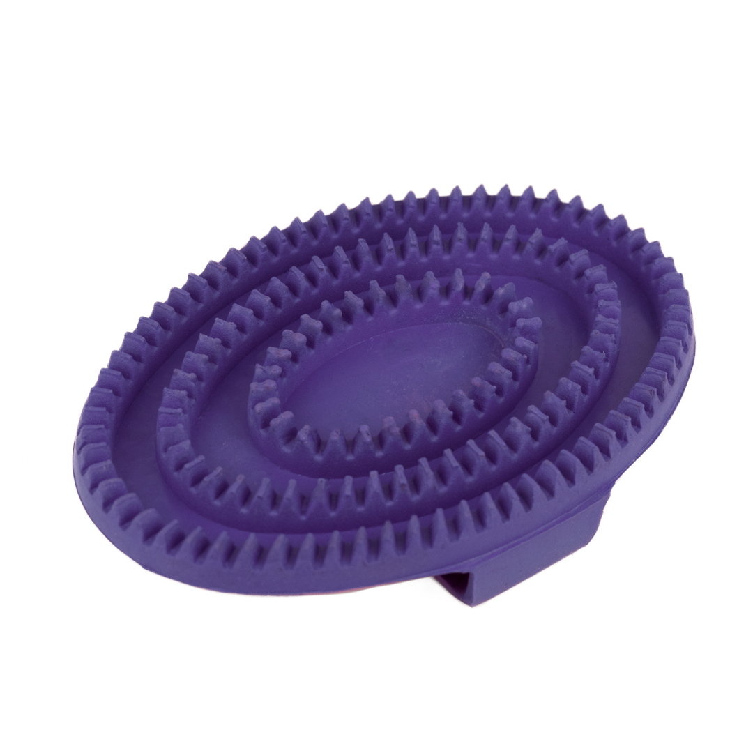 GS Equestrian Curry Comb #colour_purple