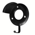 GS Equestrian & Country Metal Bridle Hook #colour_black
