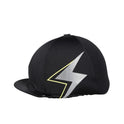Silva Flash Reflective Hat Silk By Hy Equestrian Blk/rflec