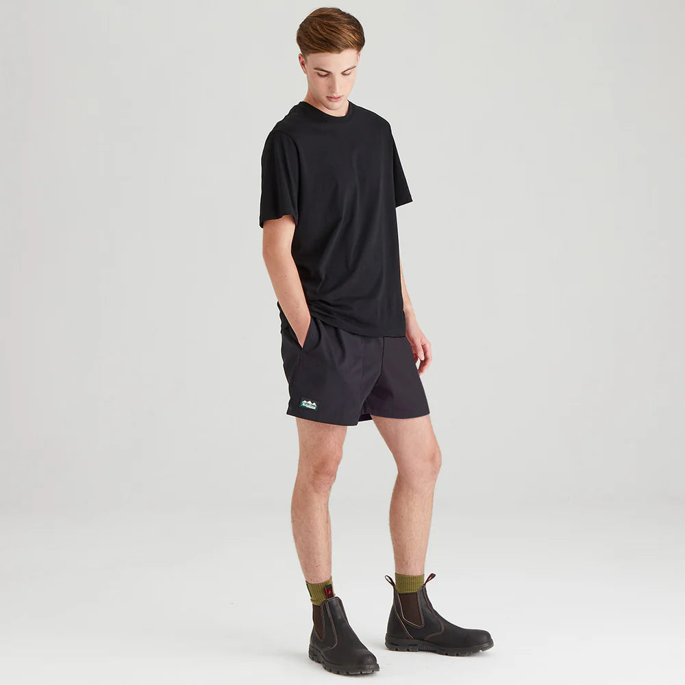 Ridgeline Hose Down Shorts #colour_black
