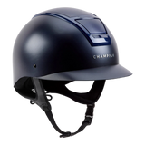 Champion Insight Oval Standard Peak Riding Hat #colour_matt-navy