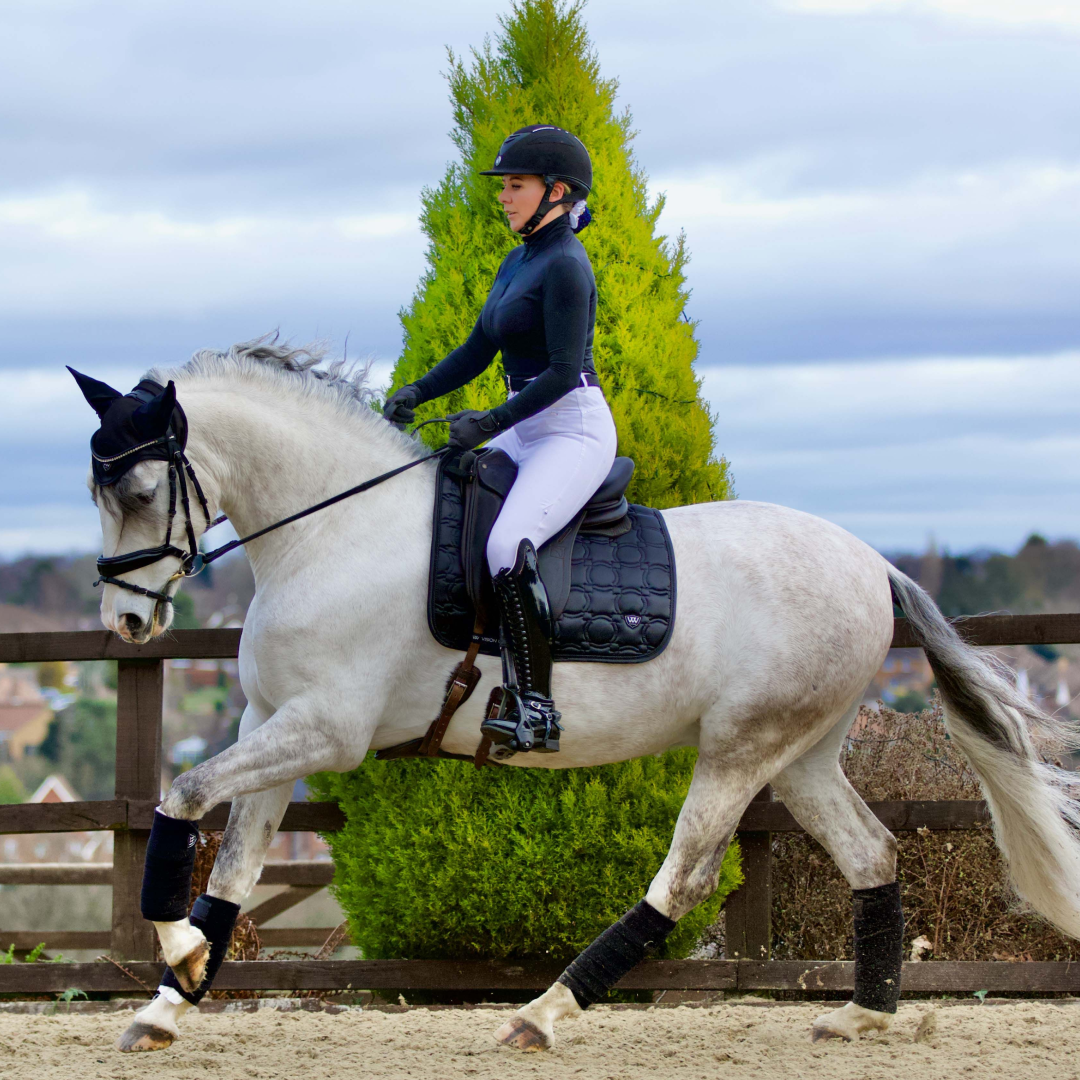 Woof Wear Vision Dressage Saddle Pad #colour_black