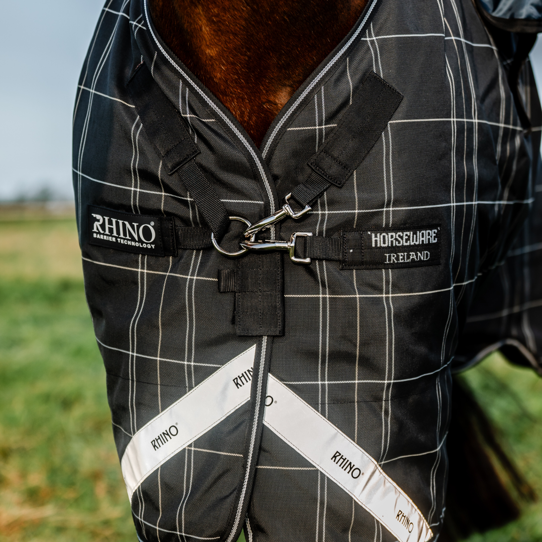 Horseware Ireland Rhino Plus Turnout Rug Bundle (0g Outer with 200g Liner)