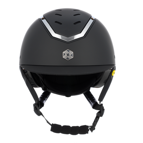 Charles Owen Matte Kylo with MIPS Riding Hat #colour_black-matte-silver