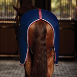 Weatherbeeta Opulence Show Sheet Standard Neck #colour_navy-burgundy