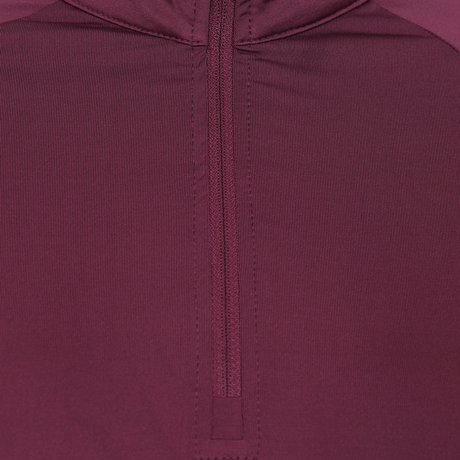 GS Equestrian Children's Momentum Long Sleeve Base Layer #colour_aubergine