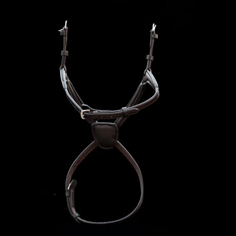 Henry James Figure 8 Grackle Noseband #colour_havana-brown