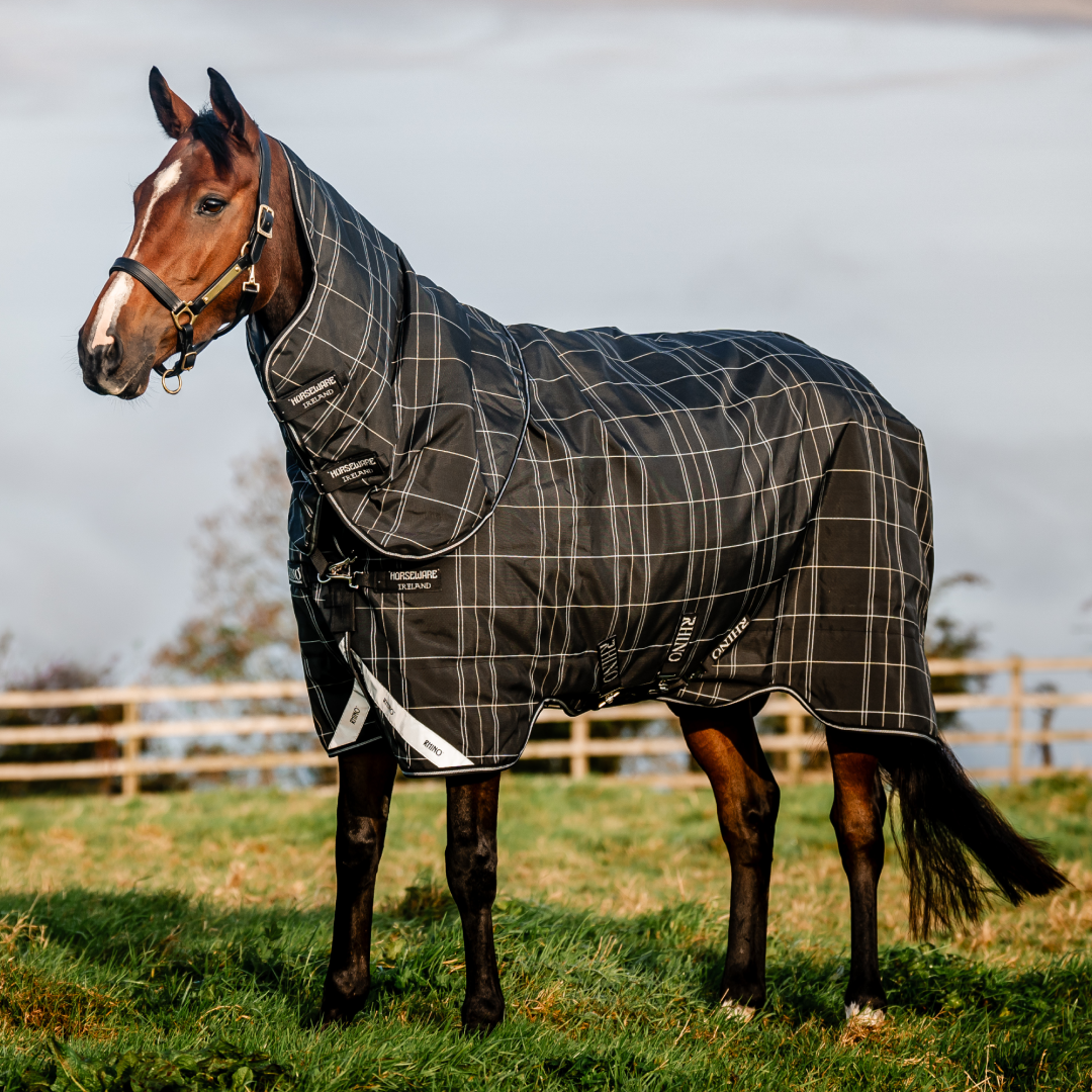 Horseware Ireland Rhino Plus Turnout Rug Bundle (0g Outer with 200g Liner)