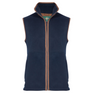 Alan Paine Aylsham Men's Fleece Gilet #colour_dark-navy